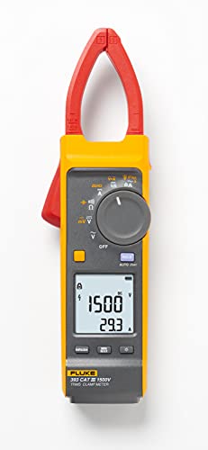 Echteffektiv-Gleich-/Wechselstrommesszange 393 mit iFlex nach Sicherheitsspezifikation CAT III 1.500 V von Fluke