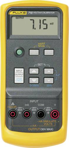 Fluke 715 Kalibrator Spannung, Strom 1x 9V Block-Batterie (enthalten) von Fluke