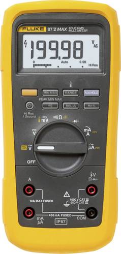 Fluke 87V-MAX Hand-Multimeter digital CAT III 1000 V, CAT IV 600V von Fluke