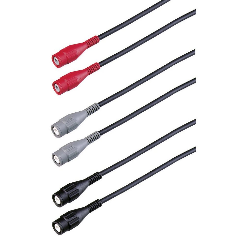 Fluke Fluke PM9091 BNC-Messleitungs-Set 1.50 m Rot, Schwarz, Grau Optisches-Kabel, (150.00 cm) von Fluke