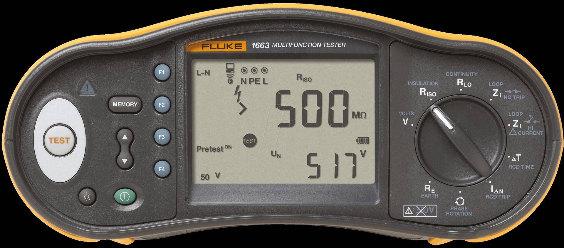 Fluke Installationstester Typ B FLK-1663 DE (4546998) von Fluke