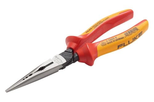 Fluke Isolierter Seitenschneider mit langen Backen, 20,3 cm, 200 mm, 1.000 V von Fluke
