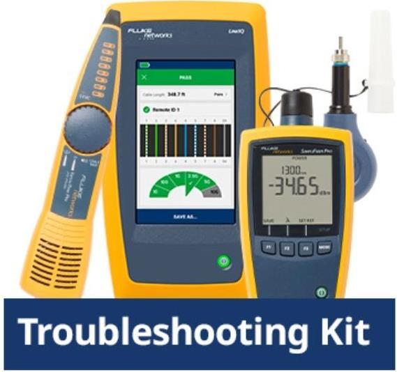 Fluke Networks LinkIQT Cable Network Tester (TROUBLESHOOTING KIT LIQ-KIT) von Fluke