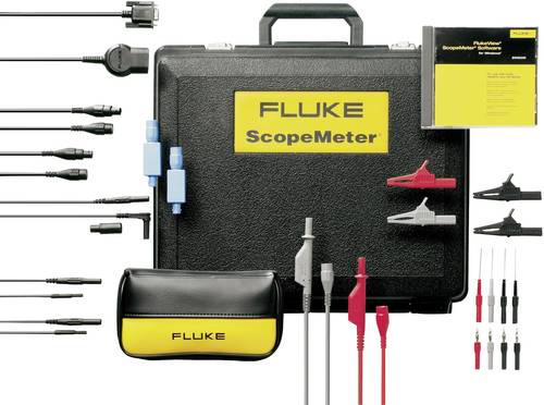 Fluke SCC128 Sicherheits-Messleitungs-Set [Prüfspitze, Abgreifklemmen, BNC-Stecker, Stecker 4mm - B von Fluke