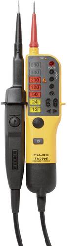 Fluke T110/VDE Zweipoliger Spannungsprüfer CAT III 690 V, CAT IV 600V LED, Akustik, Vibration von Fluke