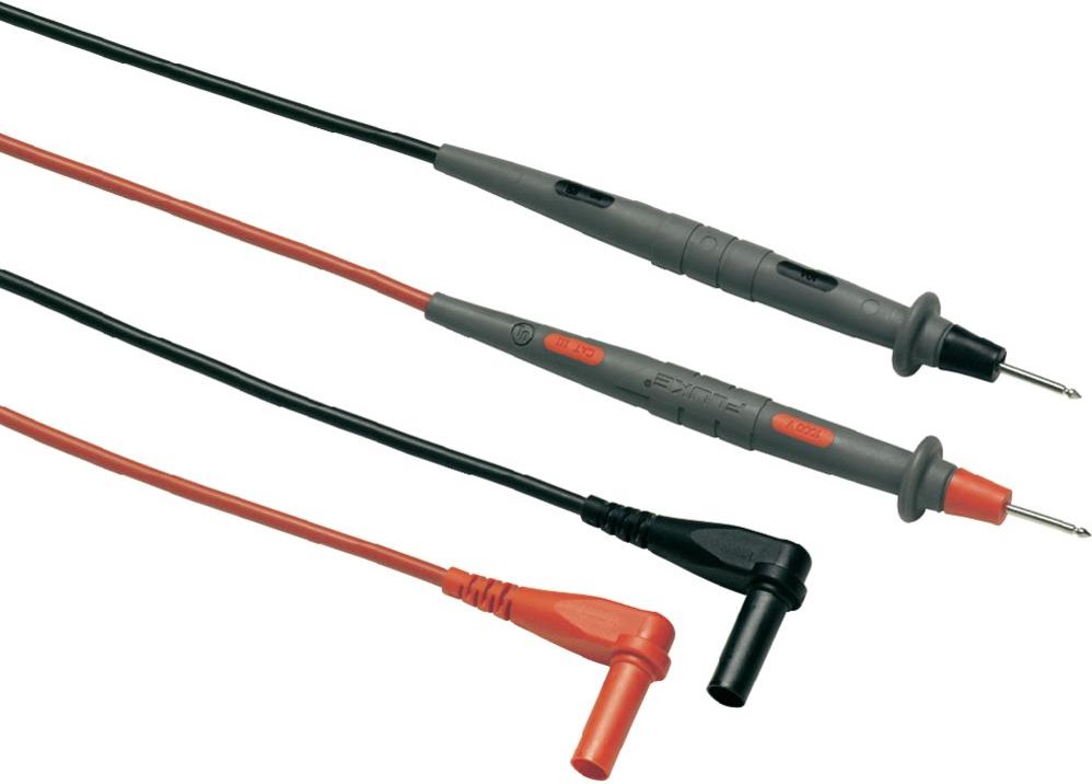 Fluke TL71-1 - Test lead - Schwarz - Grau - Rot - CAT II - 1000 V - 10 A - 2 Stück(e) (3971207) von Fluke