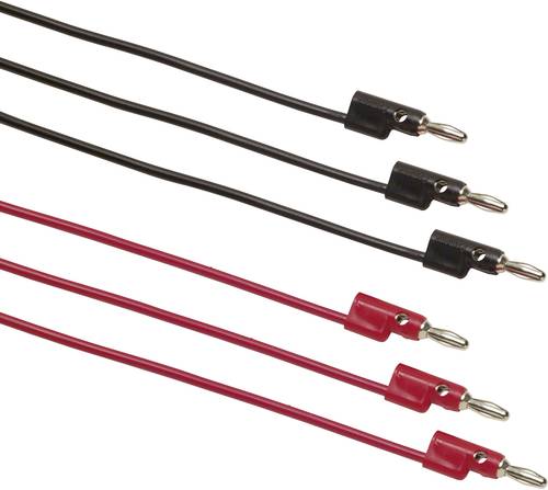 Fluke TL935 Messleitungs-Set [Bananenstecker 4mm - Bananenstecker 4 mm] 1.20m Rot, Schwarz 1St. von Fluke