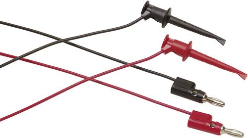 Fluke TL940 Messleitungs-Set [Abgreifklemmen - Bananenstecker 4 mm] 0.90m Rot, Schwarz 1St. von Fluke