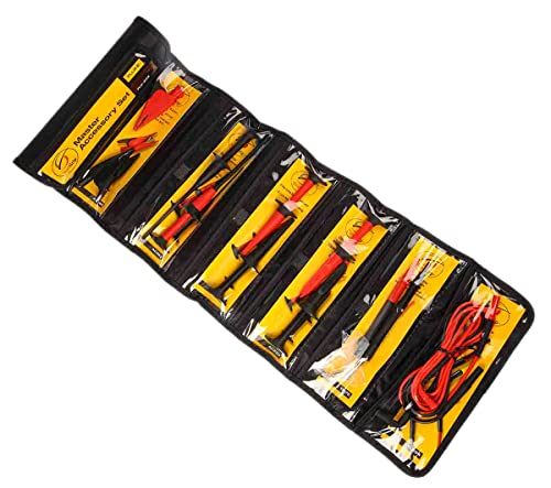 Fluke TLK-225 SureGrip Master Zubehörset, TLK-225-1, Schwarz, Rot von Fluke