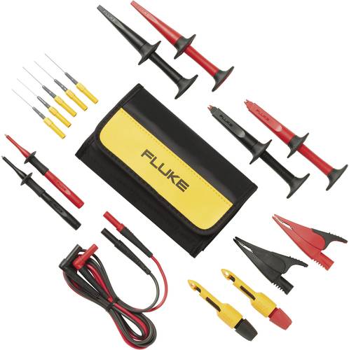 Fluke TLK282-1 Sicherheits-Messleitungs-Set [Lamellenstecker 4mm - Lamellenstecker 4 mm] 1.50m Schwa von Fluke