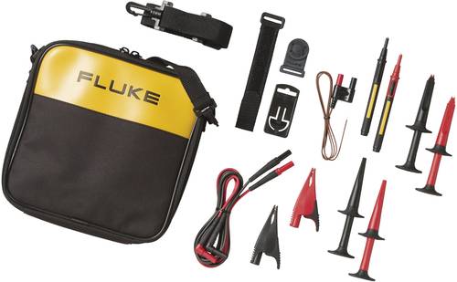 Fluke TLK289 Sicherheits-Messleitungs-Set [Abgreifklemmen, Stecker 4 mm, Prüfspitze - Stecker 4 mm] von Fluke
