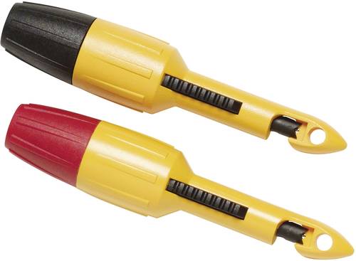 Fluke TP81 Prüfspitzen-Set Buchse 4mm CAT I Rot, Schwarz 1St. von Fluke