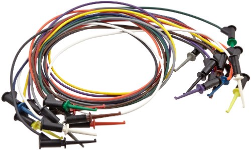 POMONA 5525 micrograbber Test Clip Patch Cord Kit von Fluke
