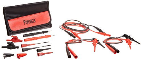 POMONA 6204 A Deluxe Elektronische Bench DMM Test Lead Kit, Cat III, 600 V Pro IEC 1010–2-031 erzielen POMONA 6204 A Deluxe Elektronische Bench DMM Test Lead Kit, Cat III, 600 V Pro IEC 1010–2-031 erzielen von Fluke