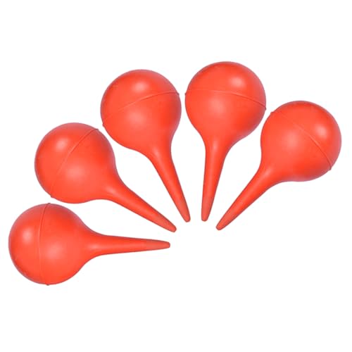 5pieces Gummi Saugohrreiniger 60 Gummi Reiniger Lampen Ohr Wäsche Quetschbirne Für Erwachsene Kinderohr Ohr Wachse Entfernung von Fluxioxtna