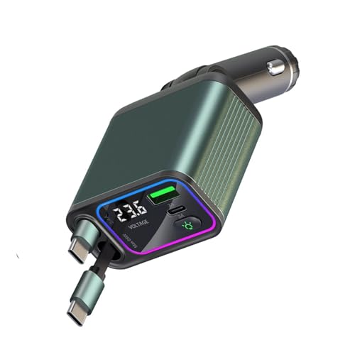Doppel Typ C Ladegeräte Speed Phone Ladegeräte 65W Einziehbare Kabel Mit USB Anschluss Und LED Electric Zeigt Doppel Typ C Ladegeräte Speed Phone Ladegeräte 65W Einziehbare Kabel Mit USB Anschluss Und LED Electric Zeigt von Fluxioxtna