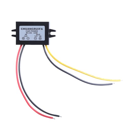 Fluxioxtna DC24V DC12V 5A 60W Spannungsregler Konvertermodul Für Autoelektronik Einschließlich LED Leuchten Und Rekorder Fluxioxtna DC24V DC12V 5A 60W Spannungsregler Konvertermodul Für Autoelektronik Einschließlich LED Leuchten Und Rekorder von Fluxioxtna