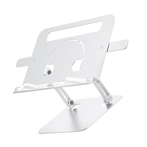 Fluxioxtna Desktop Laptop Ständer Einstellbar Und Tragbarer Aluminium Schreibtisch Für Laptop Tablets 10 17 3 Zoll Silber Fluxioxtna Desktop Laptop Ständer Einstellbar Und Tragbarer Aluminium Schreibtisch Für Laptop Tablets 10 17 3 Zoll Silber von Fluxioxtna