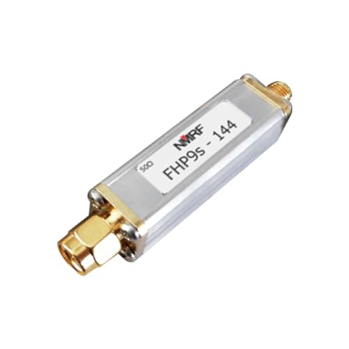 Fluxioxtna FHP9S -144 144MHz Hoch Pass Filter Koaxialed Niedriger Passfilteranschluss Und 5OHM Impedanz Verbessert Die Übertragung von Fluxioxtna
