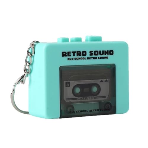 Fluxioxtna Miniatur Cassettes Spieler Schlüsselanhänger Retro Tape Rekorder Mit Aufbauten In Musikbox Und Aufnahmefähigkeit Für Zubehör Fluxioxtna Miniatur Cassettes Spieler Schlüsselanhänger Retro Tape Rekorder Mit Aufbauten In Musikbox Und Aufnahmefähigkeit Für Zubehör von Fluxioxtna