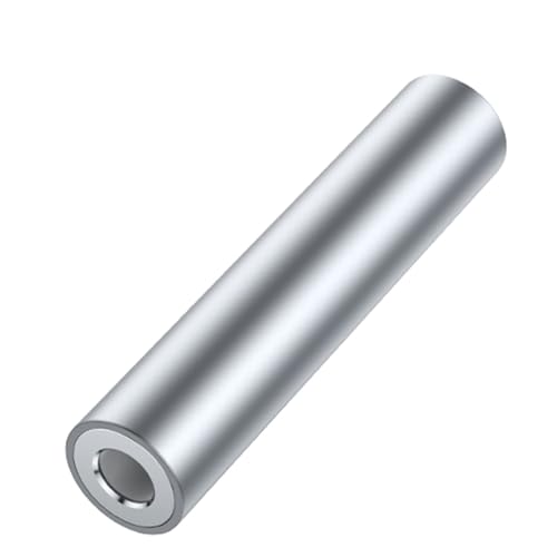 Fluxioxtna Tragbares 3 5 Mm Stereo Adapter Männlicher Weiblicher Stecker Verbindungsadapter Gold Für Kabelverlängerung Plattiert von Fluxioxtna