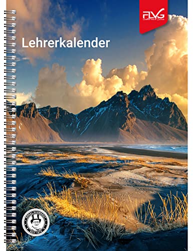 A4 Lehrerkalender FLVG 2024/2025 Lehrer Kalender A4 Sonderedition Berge Onkel Schwerdt von Flvg