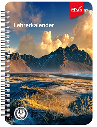 FLVG Verlag A5 Lehrerkalender 2024/2025 Lehrer Kalender A5 Berge Onkel Schwerdt von Flvg
