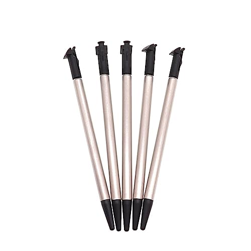 Tragbarer Spiel-Touchpen, einziehbar, Mini-Metall-Stylus, Touchscreen-Stift für neue 3DS-Konsole, 5 Stück Tragbarer Spiel-Touchpen, einziehbar, Mini-Metall-Stylus, Touchscreen-Stift für neue 3DS-Konsole, 5 Stück von Flybxiya