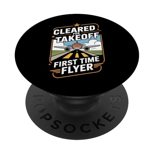 Meine erste Flugreise, das erste Mal fliegend, Abenteuerflugzeug, Kind PopSockets Klebender PopGrip Meine erste Flugreise, das erste Mal fliegend, Abenteuerflugzeug, Kind PopSockets Klebender PopGrip von Flying for the First Time Travel Memory Sky