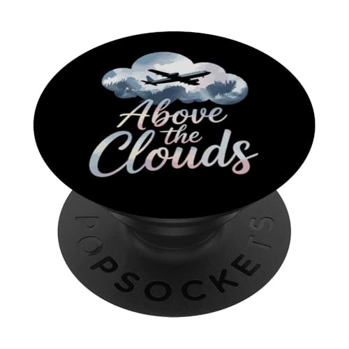 Meine erste Flugreise, das erste Mal fliegend, Abenteuerflugzeug, Kind PopSockets Klebender PopGrip Meine erste Flugreise, das erste Mal fliegend, Abenteuerflugzeug, Kind PopSockets Klebender PopGrip von Flying for the First Time Travel Memory Sky