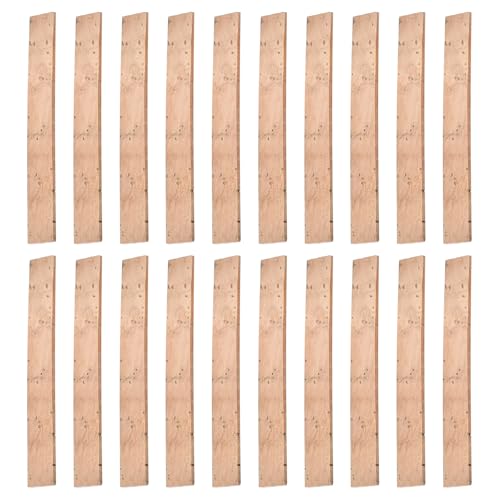 20 Stück Klarinette Halsgelenk Korkblatt, Klarinetten-Kork Ersatz Korkplatten für Saxophon, Instrument Reparatur Zubehör Korken für Klarinette 20 Stück Klarinette Halsgelenk Korkblatt, Klarinetten-Kork Ersatz Korkplatten für Saxophon, Instrument Reparatur Zubehör Korken für Klarinette von Flylin
