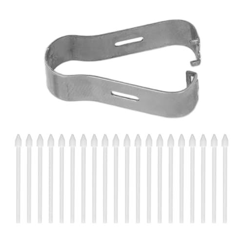 20 Stück S Pen Standard Ersatzspitzen für Samsung S Pen mit Pinzettenwerkzeug, Ersatz Touch Stylus Tips für GalaxyS6/ S6lite/S7/S8/S9/Note10/Note20/Note10+/Note20 ultra/S21U/S22U/S23U (Weiß) von Flylin