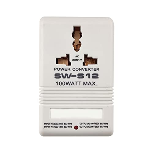 Spannungswandler 110V auf 230V, 100W Reiseadapter Weltweit Transformator 110V/120V bis 220V/240V, Reise Gadgets Anwendbare elektrische Geräte für USA Japan Thailand Mexiko China Verschiedene Länder Spannungswandler 110V auf 230V, 100W Reiseadapter Weltweit Transformator 110V/120V bis 220V/240V, Reise Gadgets Anwendbare elektrische Geräte für USA Japan Thailand Mexiko China Verschiedene Länder von Flylin