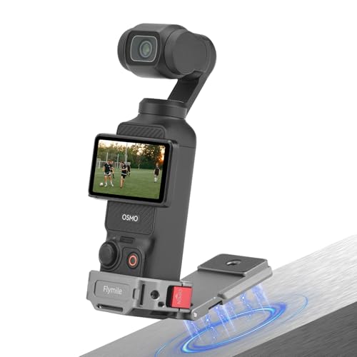 Flymile Pocket 3 Magnethalterung Halterung, Osmo Pocket3 Erweiterungsadapter Cold Shoe, Magnet Aluminum Mount Kompatibel mit DJI Osmo Pocket 3 Creator Combo Zubehör Flymile Pocket 3 Magnethalterung Halterung, Osmo Pocket3 Erweiterungsadapter Cold Shoe, Magnet Aluminum Mount Kompatibel mit DJI Osmo Pocket 3 Creator Combo Zubehör von Flymile