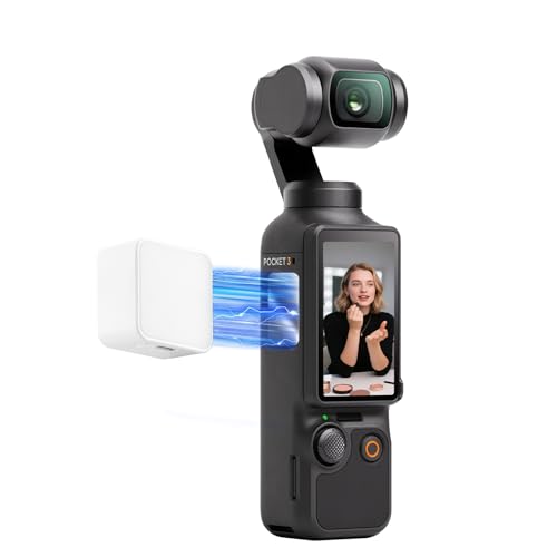 Flymile Pocket 3 Magnetisches Fülllicht-Zubehör, 6500K Einstellbare Videoleuchte mit Schnellwechsel-Kaltschuh-Basis, kompatibel mit DJI Osmo Action 5 Pro/4/3 Kamerakäfigbefestigung, Weiß Flymile Pocket 3 Magnetisches Fülllicht-Zubehör, 6500K Einstellbare Videoleuchte mit Schnellwechsel-Kaltschuh-Basis, kompatibel mit DJI Osmo Action 5 Pro/4/3 Kamerakäfigbefestigung, Weiß von Flymile