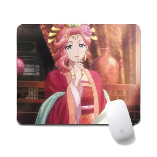 Flyshun Maomao Anime Mausmatte 20x24cm - Quadratisches Mousepad (7.8x9.4 Zoll) mit Rutschfester Basis für Gamer & Büro (Yuyeji) von Flyshun