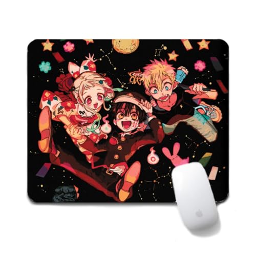 Flyshun Yugi Amane Anime Mausmatte 20x24cm - Quadratisches Mousepad (7.8x9.4 Zoll) mit Rutschfester Basis für Gamer & Büro (Group Photo 4) von Flyshun