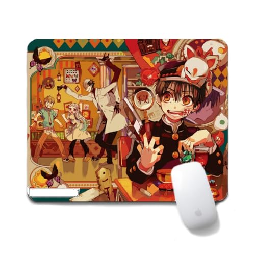 Flyshun Yugi Amane Anime Mausmatte 20x24cm - Quadratisches Mousepad (7.8x9.4 Zoll) mit Rutschfester Basis für Gamer & Büro (Group Photo 5) von Flyshun