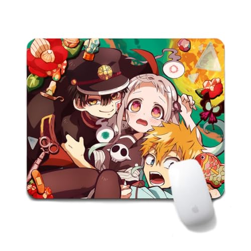 Flyshun Yugi Amane Anime Mausmatte 20x24cm - Quadratisches Mousepad (7.8x9.4 Zoll) mit Rutschfester Basis für Gamer & Büro (Group Photo 7) von Flyshun