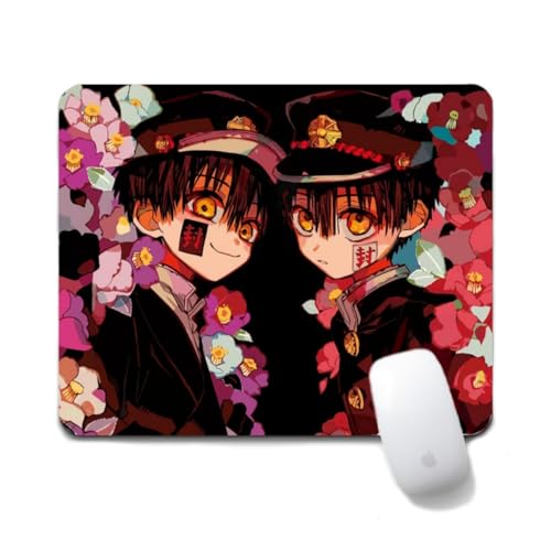 Flyshun Yugi Amane Anime Mausmatte 20x24cm - Quadratisches Mousepad (7.8x9.4 Zoll) mit Rutschfester Basis für Gamer & Büro (Yugi Amane 5) von Flyshun