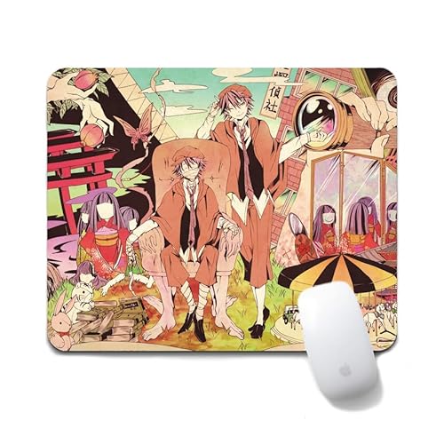 Flyshun dazai osamu Anime Mausmatte 20x24cm - Quadratisches Mousepad (7.8x9.4 Zoll) mit Rutschfester Basis für Gamer & Büro (Group Photo 6) von Flyshun