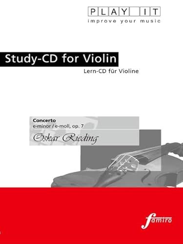 Concerto Op.7,E-Moll - Study-CD for Violin von Fmr Digital - Famiro Records (Media Arte)