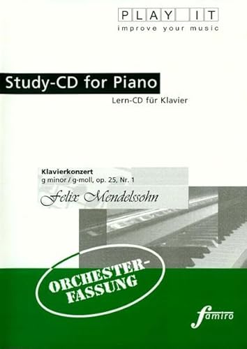 Study-CD Piano - Klavierkonzert,g-moll,op.25,Nr.1 von Fmr Digital - Famiro Records (Media Arte)