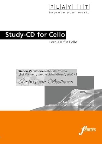 Study-CD for Cello -Sieben Variationen Bei Männern von Fmr Digital - Famiro Records (Media Arte)