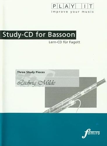 Study-CD for Fagott/Bassoon -Three Study Pieces von Fmr Digital - Famiro Records (Media Arte)