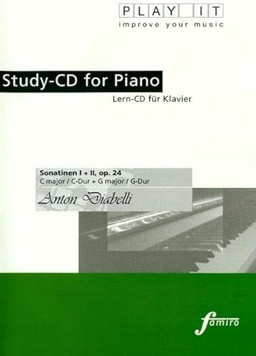 Study-CD for Piano - Sonatinen I+II,op. 24 von Fmr Digital - Famiro Records (Media Arte)