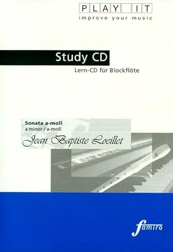 Study-CD for Recorder - Sonata a-moll von Fmr Digital - Famiro Records (Media Arte)