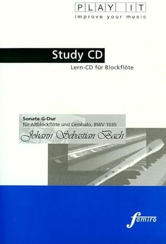 Study-CD for Recorder - Sonate G-Dur von Fmr Digital - Famiro Records (Media Arte)