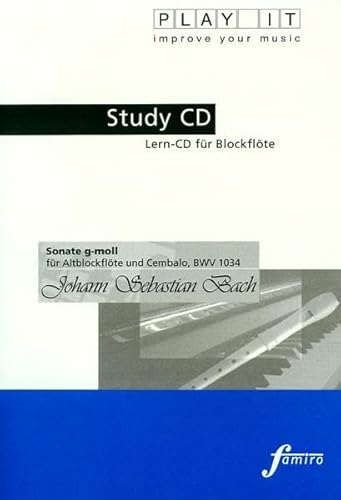 Study-CD for Recorder - Sonate g-moll von Fmr Digital - Famiro Records (Media Arte)