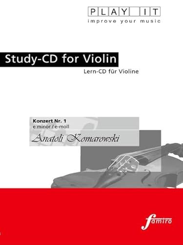 Study-CD for Violin - Konzert Nr.1 von Fmr Digital - Famiro Records (Media Arte)